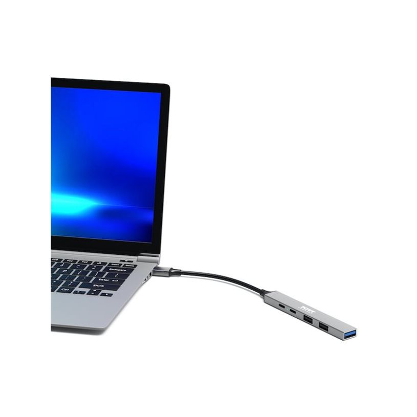 3567049001636-PORT Designs - Hub 4 ports USB-A + 1 X USB-C-P_405253568_11-12
