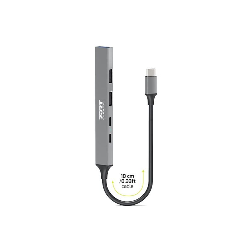 3567049001636-PORT Designs - Hub 4 ports USB-A + 1 X USB-C-P_405253568_5-18