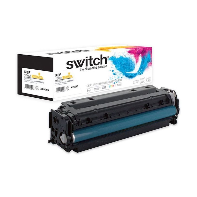 3701645535021-Cartouche laser compatible HP 219X - jaune - Switch-P_405253599_2-1