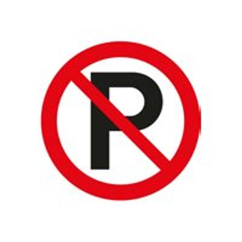 8711234128263-Pickup - Panneau interdiction de stationnement - P - 180 mm (diamètre)-P_405253678_2-1