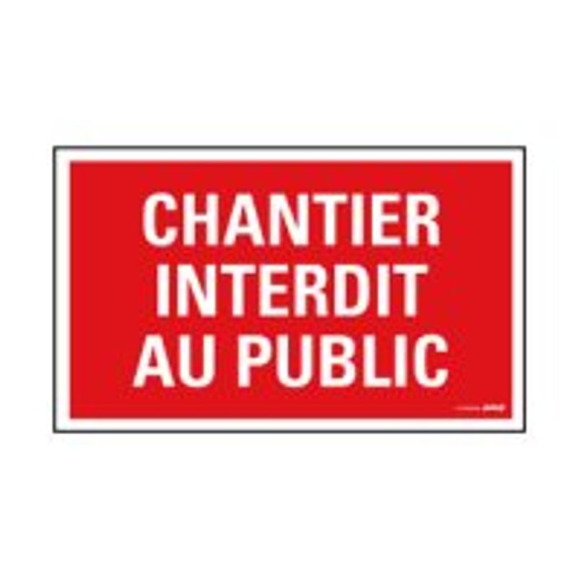 8711234128201-Pickup - Panneau chantier interdit au public - rectangulaire - 330 x 200 mm-P_405253684_1-0