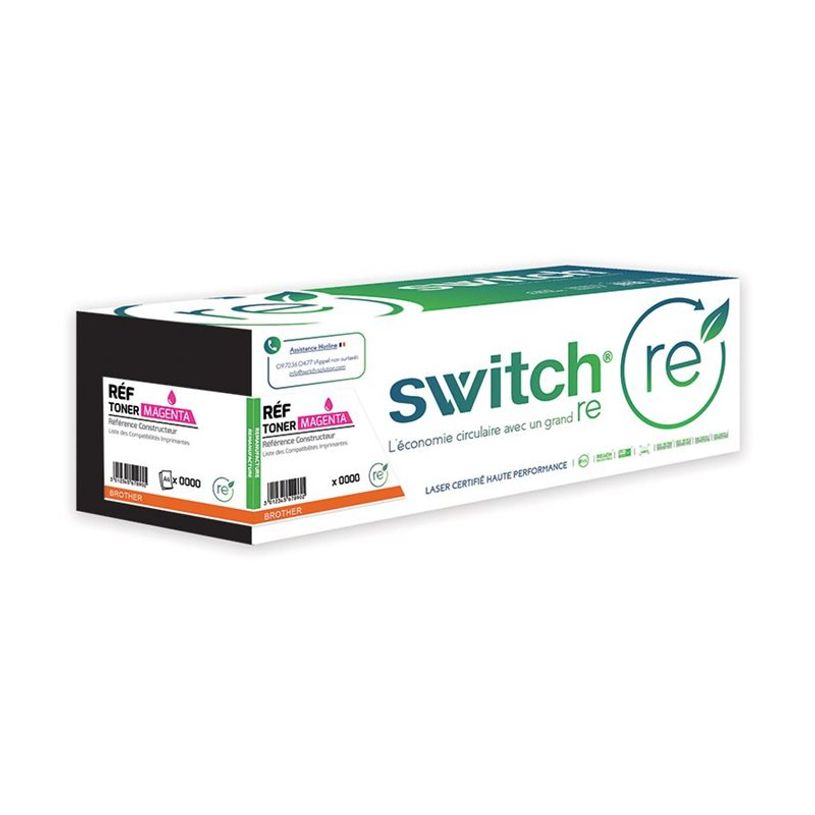 3701645553360-Cartouche laser remanufacturée Brother TN248XL - magenta - Switch-P_405253703_1-1