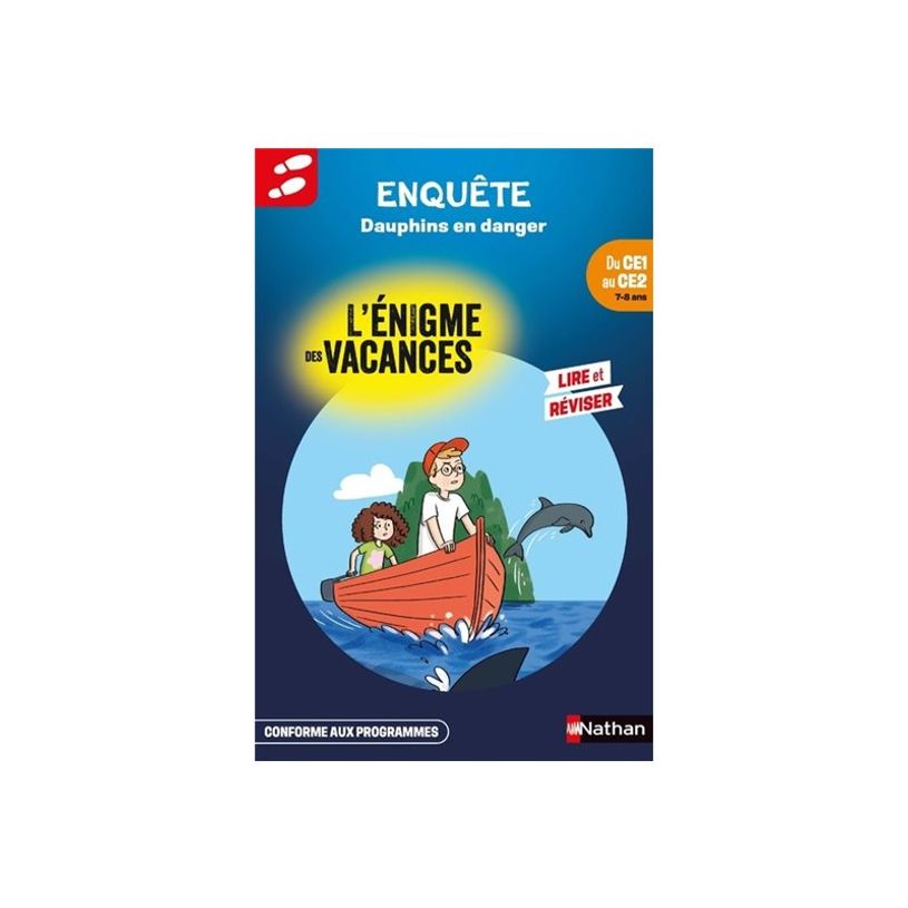 9782095034702-L'énigme des vacances - Dauphins en danger - du CE1 au CE2-P_405253721_1-9
