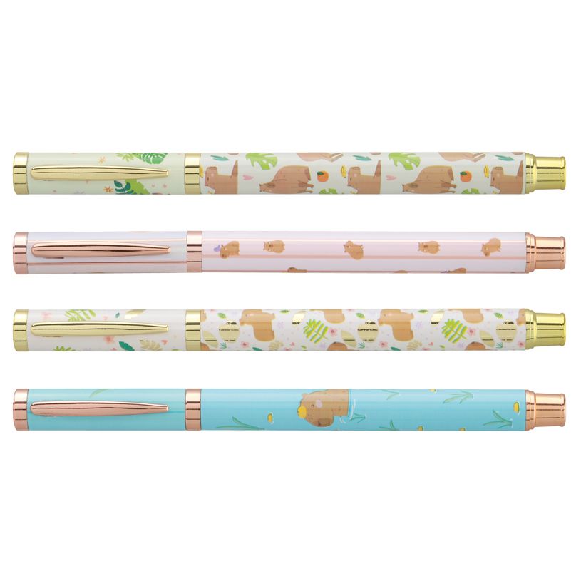 3173740255010-Rollink métal INK "Capymood" 4 motifs assortis --1