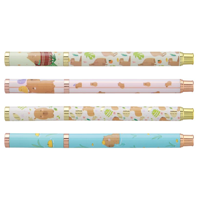 3173740255010-Rollink métal INK "Capymood" 4 motifs assortis --2