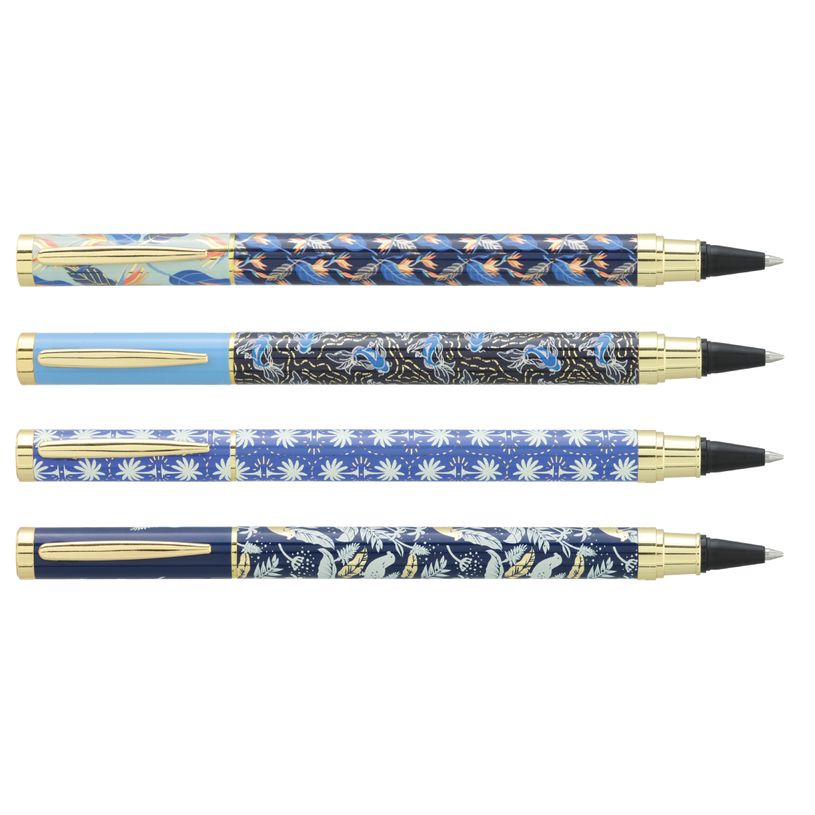 3173740255041-Rollink métal INK "Blue" Corps métal 4 motifs assortis--3