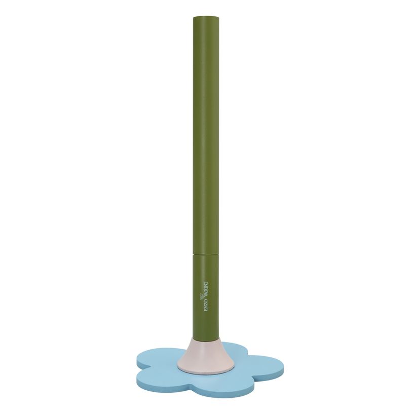 3219918230011-Roller magnétique sur socle ENZO VARINI "Daisy pen" coloris vert & bleu--3