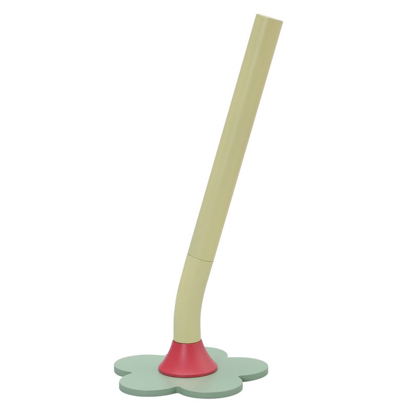 3219918230028-Roller magnétique sur socle ENZO VARINI "Daisy pen" coloris jaune & vert--0