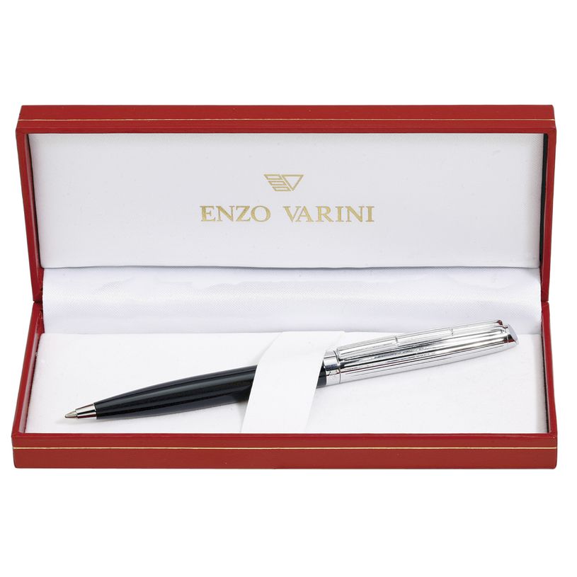 3219918250033-Stylo à bille rétractable ENZO VARINI "4 en 1 CMYK" coloris du corps vert & jaune--4