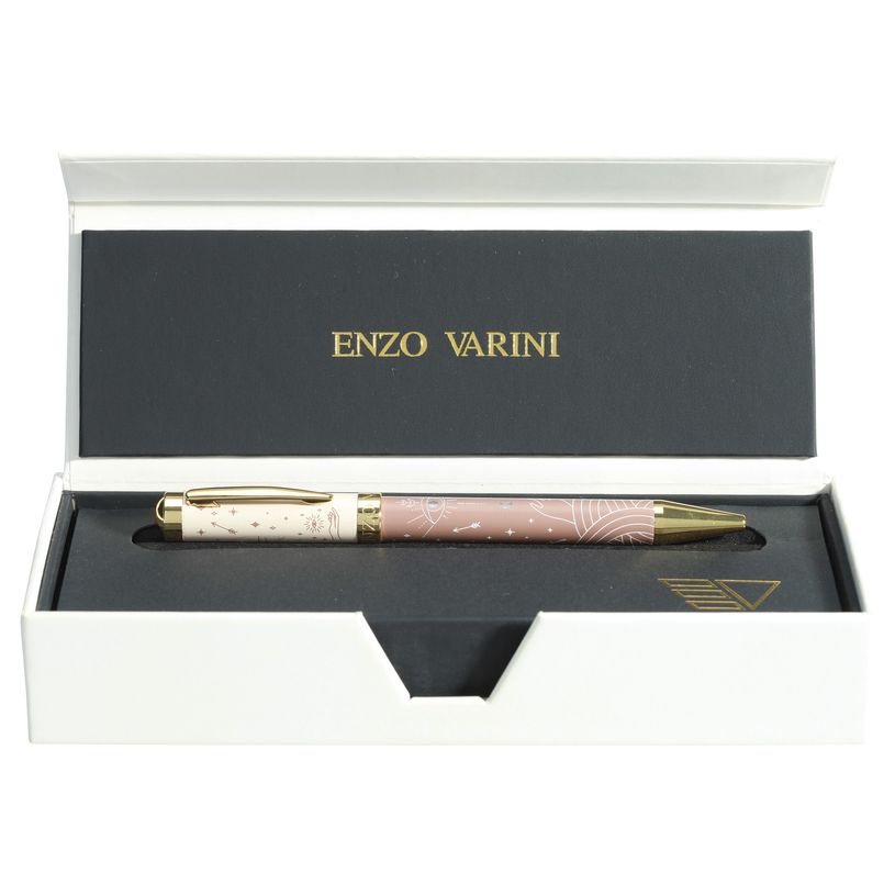 3219918250057-Bille ENZO VARINI "Celestial" coloris marron & beige--0