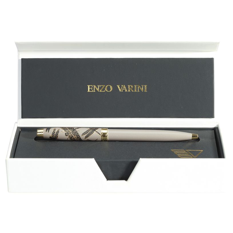 3219918250194-Bille ENZO VARINI "Taormina XL Bugs" motifs libellules coloris gris --0