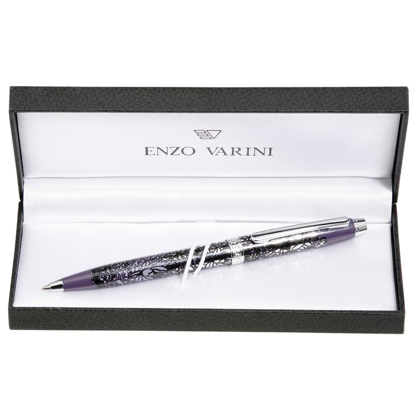 3219918250194-Bille ENZO VARINI "Taormina XL Bugs" motifs libellules coloris gris --5