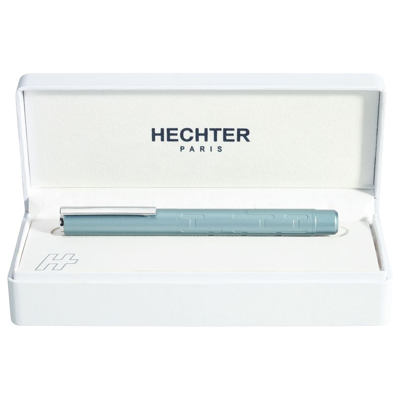 3219911830348-Roller HECHTER PARIS "Silhouette Milky Way" coloris bleu clair métallisé--0