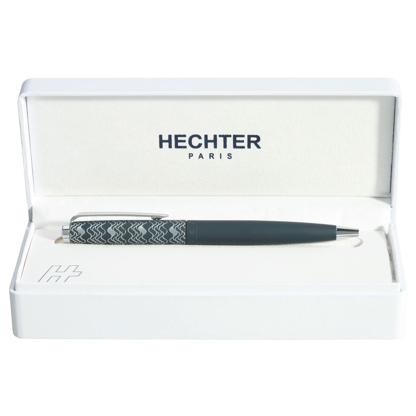 3219911850407-Bille HECHTER PARIS "Avenue Hoche Wave" coloris gris--0