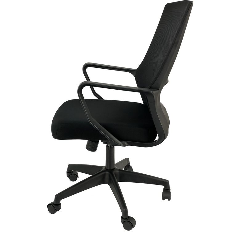 3661971076257-Fauteuil de bureau - PRIX MINI - noir--3