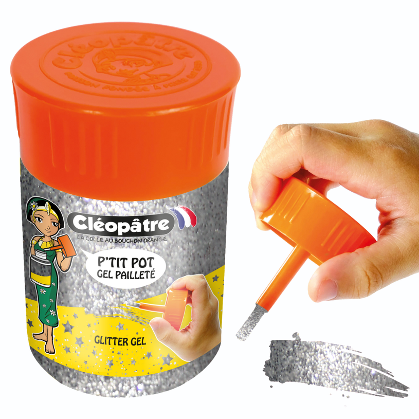 3134725024809-P'tit Pot Pinceau de Gel Pailleté Argent 50 ml--0