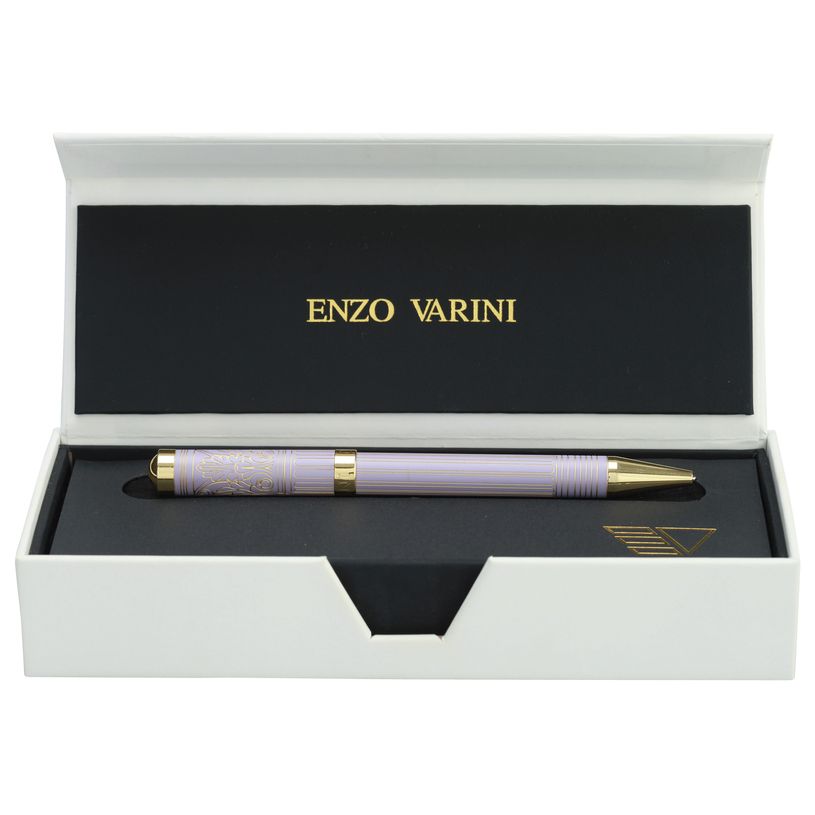 3219918250170-Bille ENZO VARINI "Palazzo Greek Colonnes" coloris rose & violet--0