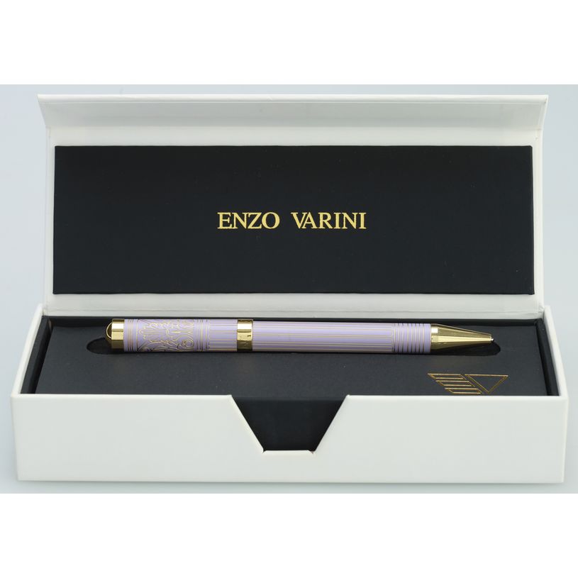 3219918250170-Bille ENZO VARINI "Palazzo Greek Colonnes" coloris rose & violet--4