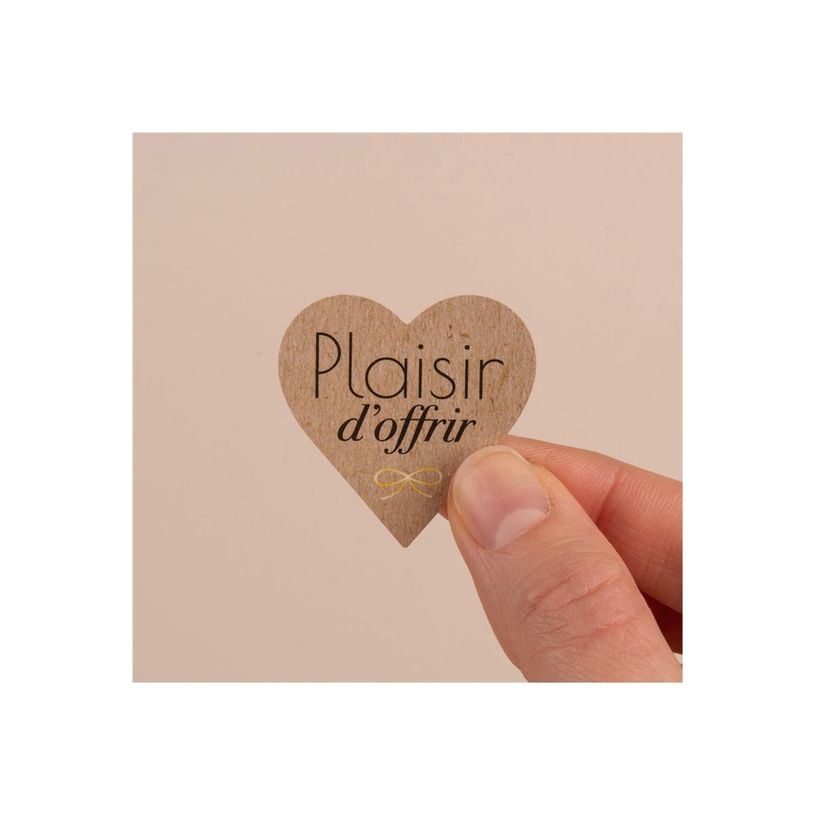 5014702151170-Plaisir d’Offrir – 500 étiquettes autocollantes cœur kraft 37 x 37 mm – rouleau pr-P_405254129_1-3