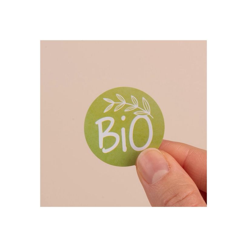 5014702151132-Avery - 500 étiquettes Bio Rondes Autocollantes en rouleau - Ø 35 mm  - Bio - 1 rouleau de 500 Stickers pour entrepreneurs, sma-P_405254136_3-4
