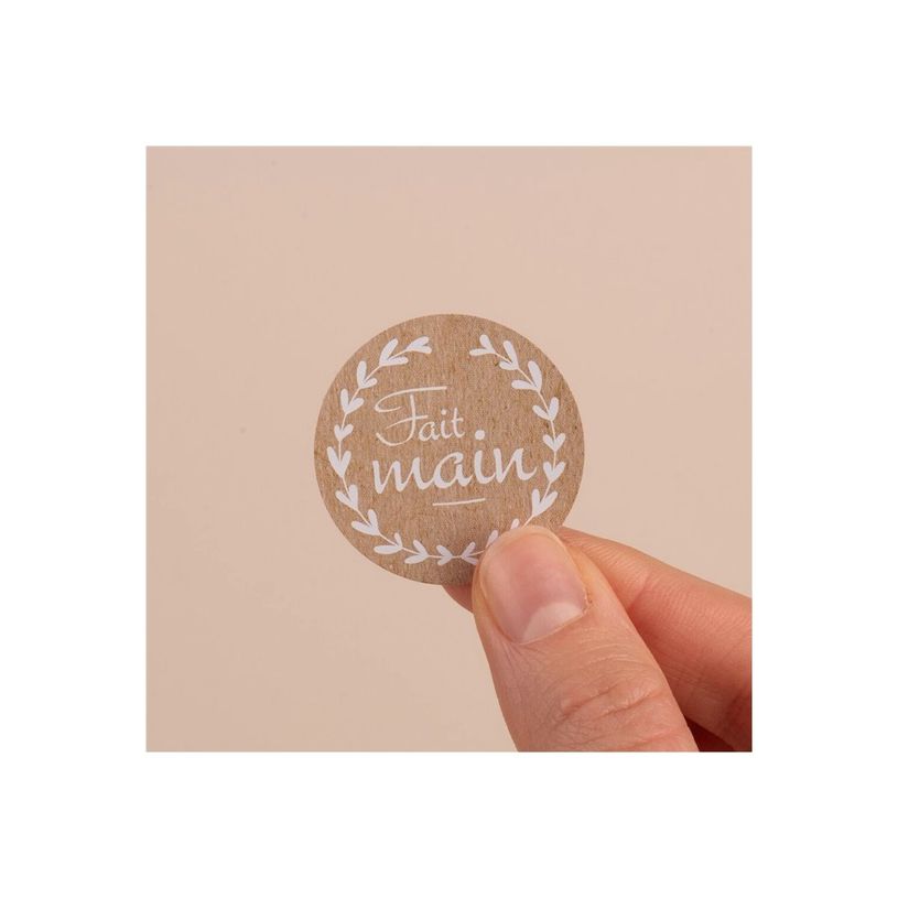 5014702151156-Avery - 500 Etiquettes Fait main - Adhésif décoratif - rond - 35 mm diametre - papier-P_405254137_2-2