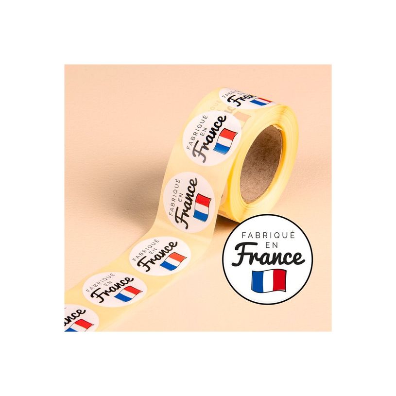 5014702151187-Avery - 500 Etiquettes Fabriqué en Francer - Adhésif décoratif - rond - 35 mm diametre -P_405254138_3-1