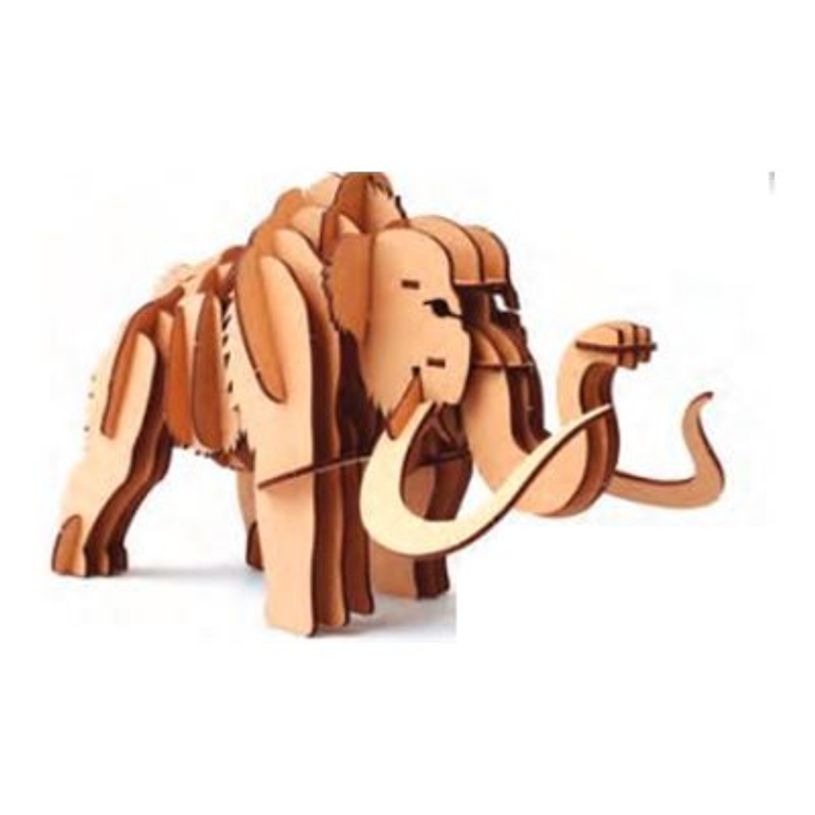 3532436510534-Maquette bois 3D - Mammoth - 38 piéces-P_405254738_1-2