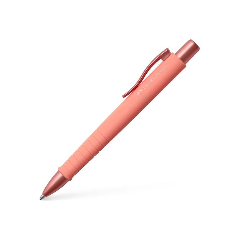 4005402411252-Faber Castell - Stylo-bille Poly Ball Urban - Corail-P_405254744_1-3