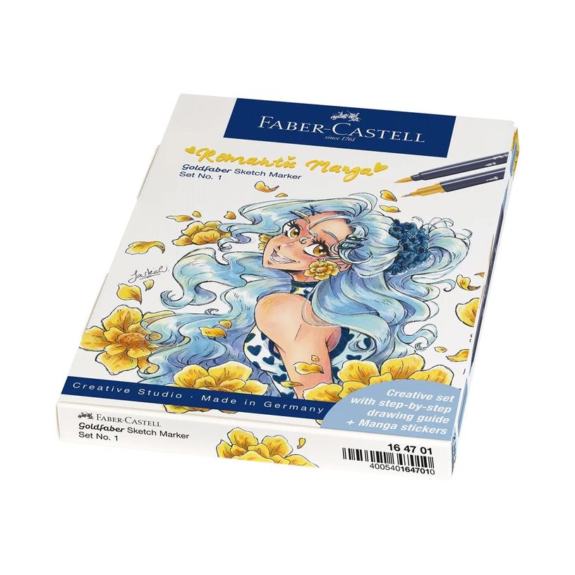 4005401647010-Faber-Castell – Feutres Goldfaber Sketch Marker – Set n°1 Romantic Manga-P_405254745_3-3