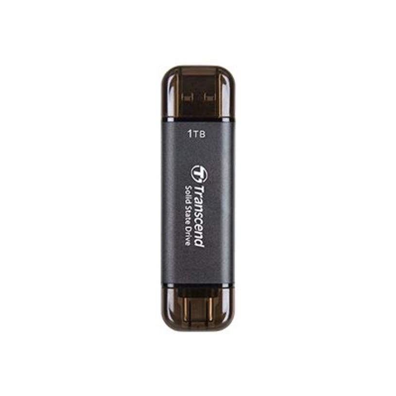760557861928-Transcend ESD310C - Clé USB 3.2 Gen 2x1 (USB-C connecteur) - 256 Go - SSD - noir-P_405254779_1-0