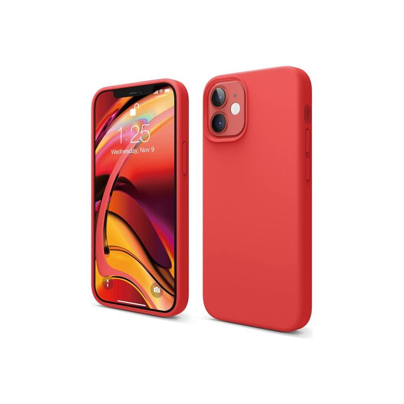 3701263530965-JAYM POP - Coque de protection pour Samsung Galaxy A56 - silicone liquide - rouge-P_405254783_1-0
