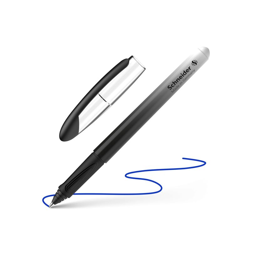 4004675183217-Schneider - Voyage - Roller à cartouche Black+White - pointe moyenne (M) - bleu roi-P_405254939_2-1