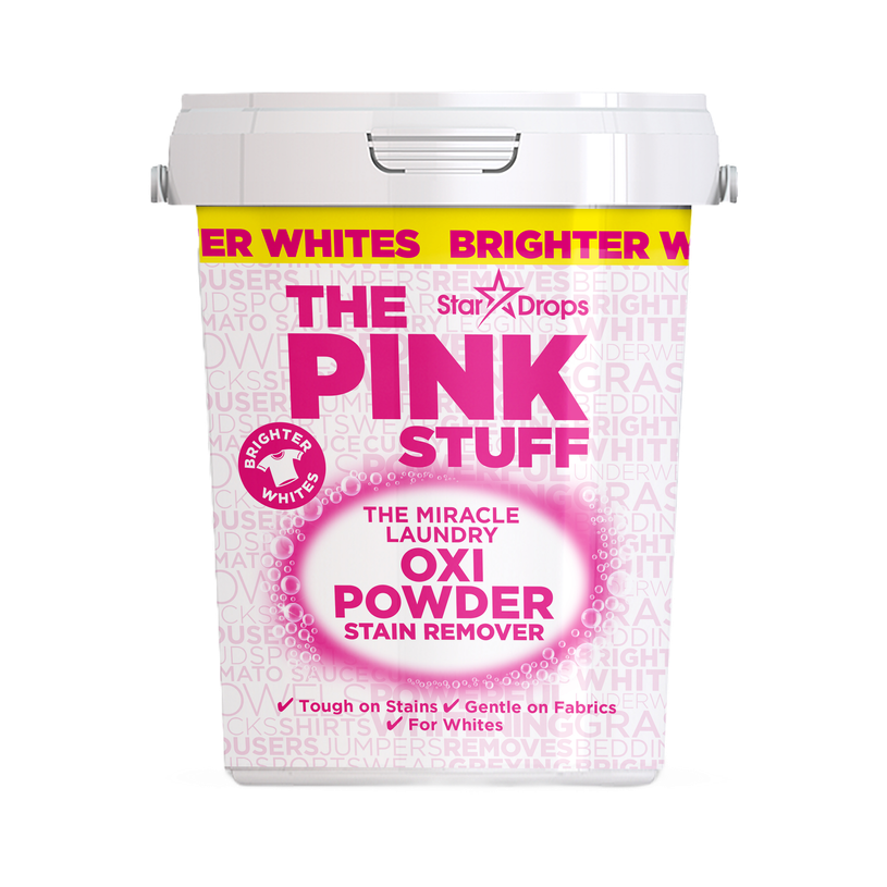 5060033820162-The Pink Stuff - Détachant en poudre Oxi pour le linge blanc -  La lessive miracle--0