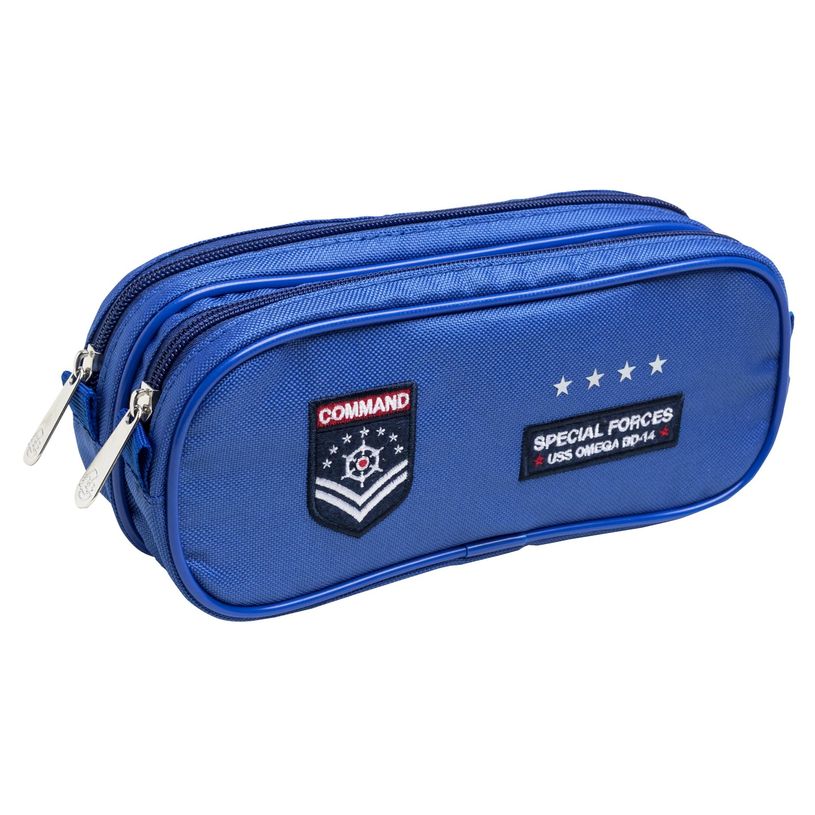 3130630528807-Exacompta - Trousse rectangle Airborne 2 compartiments couleurs assorties--2