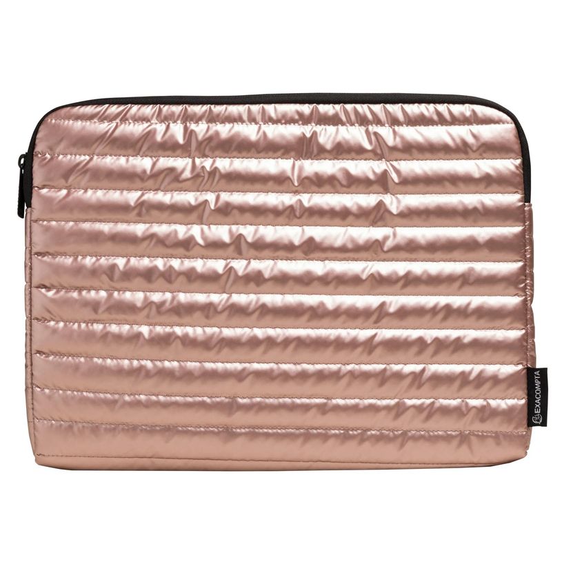 3130630172451-Exacompta - Housse informatique 13-14'' Doudoune rose--0
