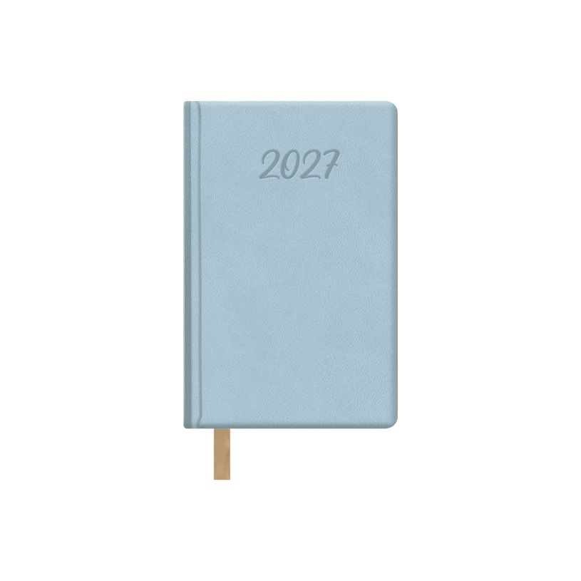 8421938131888-Agenda anual Dohe Samba semana vista 8,5 x 13 cm azul claro--0