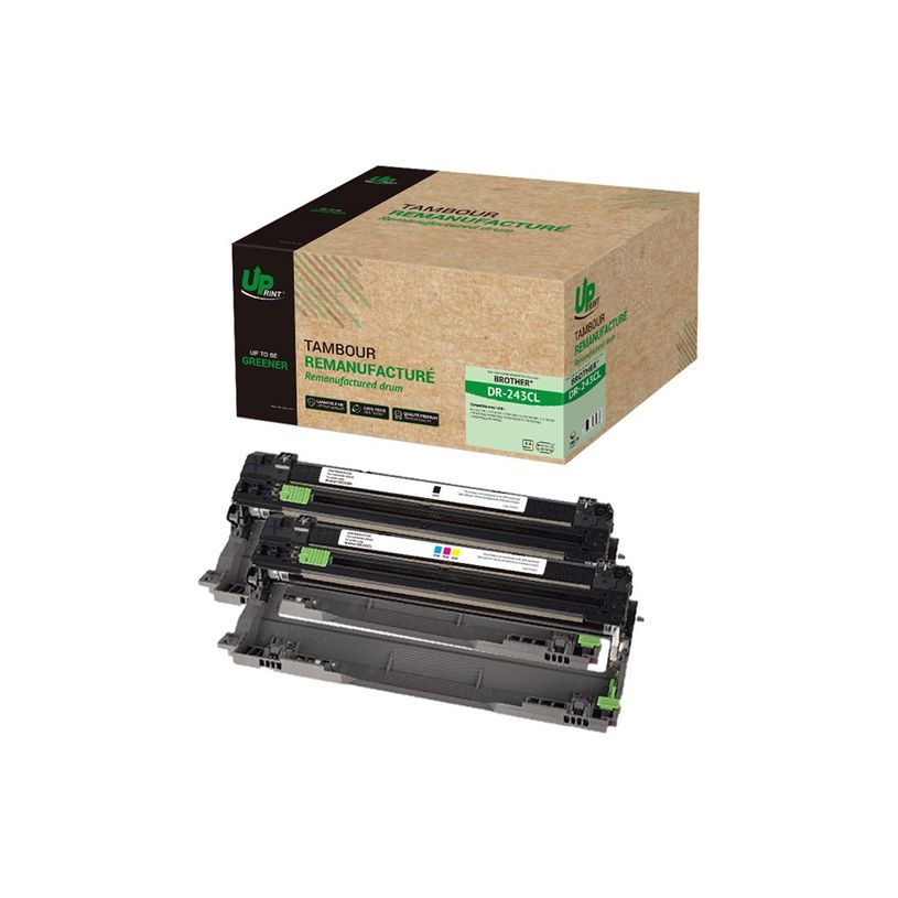 3584770330866-Tambour remanufacturé Brother DR243CL - Pack de 4 - noir, cyan, magenta, jaune - UPrint-P_405255173_4-1