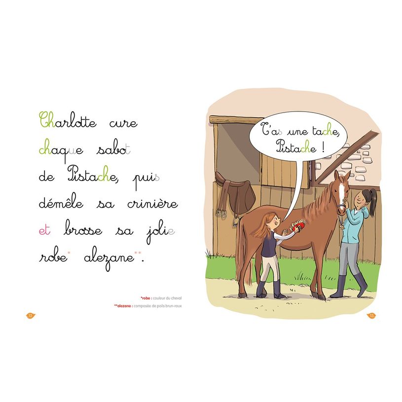 9782017261230-À cheval, Charlotte! - J'apprends à lire Montessori - 2 - par Doumont Gwenaëlle, Leroy--P_405255217_3-2