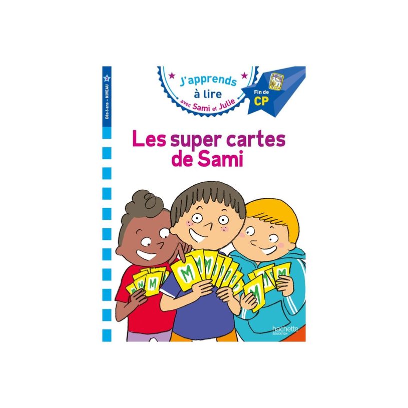 9782017122845-Les super cartes de Sami - J'apprends à lire avec Sami et Julie - CP3 - par Bonté Thér