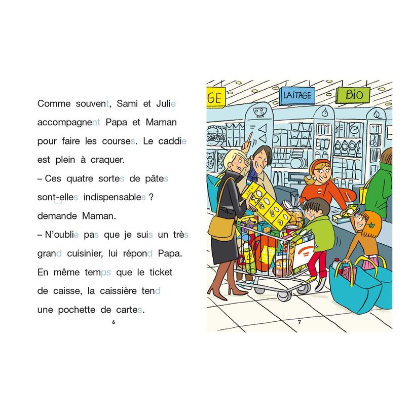 9782017122845-Les super cartes de Sami - J'apprends à lire avec Sami et Julie - CP3 - par Bonté Thér