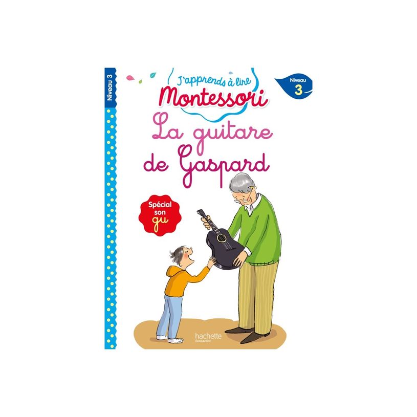 9782017122838-La guitare de Gaspard - J'apprends à lire Montessori - 3 - par Doumont Gwenaëlle, Leroy--P_405255227_2-2
