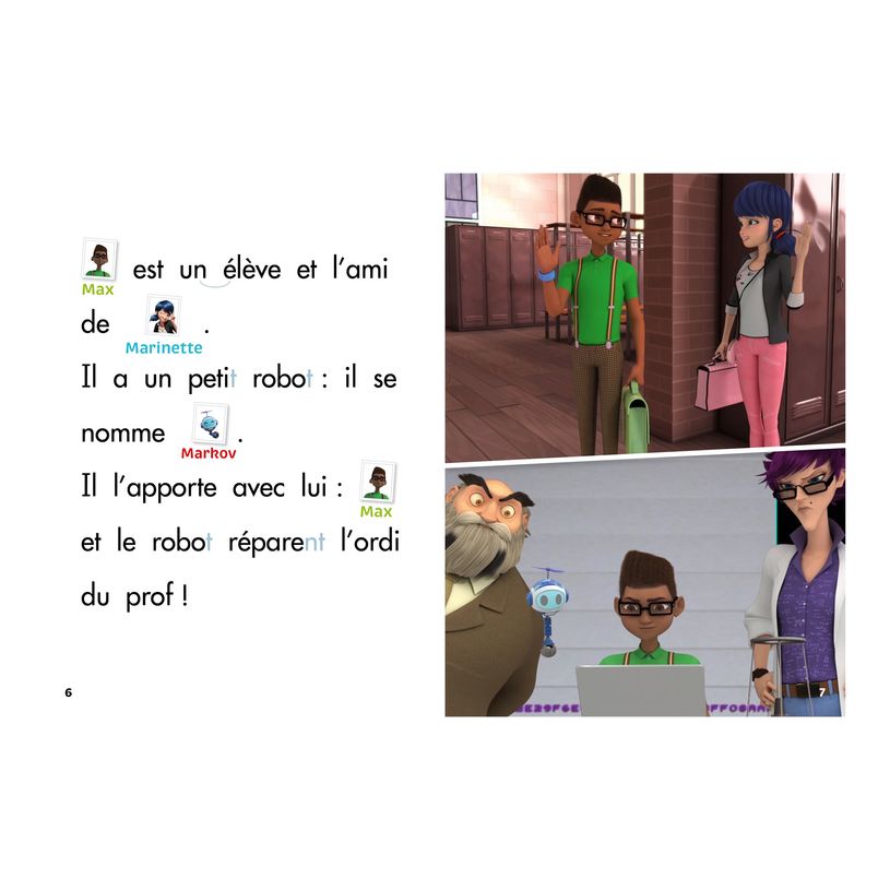 9782017231592-Le robot de Max - J'apprends à lire avec Miraculous - CP1 - par Albertin Isabelle-P_405255229_3-2