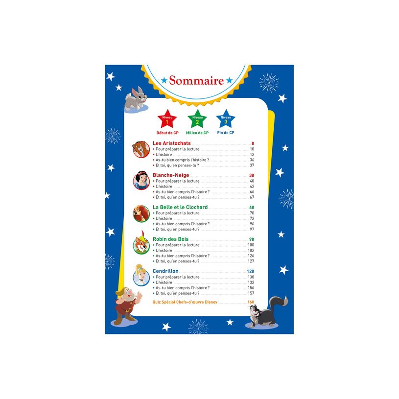 9782017231523-5 chefs-d'oeuvre de Disney - J'apprends à lire avec les Grands Classiques - CP - par Albe-P_405255235_3-3