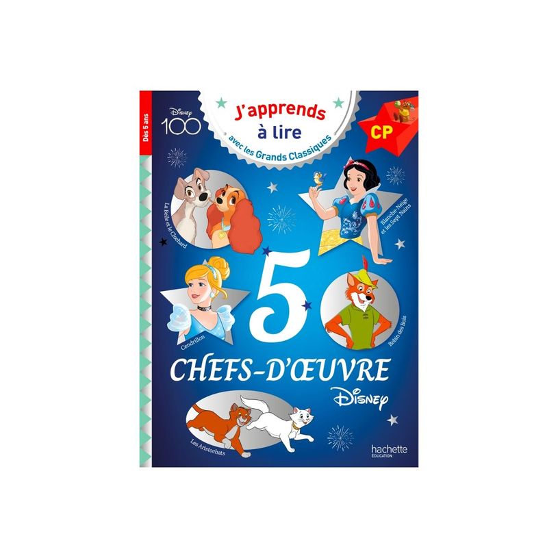 9782017231523-5 chefs-d'oeuvre de Disney - J'apprends à lire avec les Grands Classiques - CP - par Albe-P_405255235_4-5