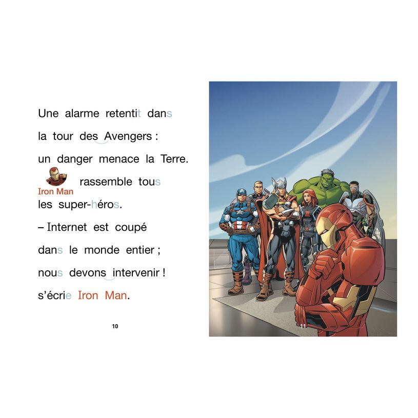 9782017231455-5 histoires de super-héros Marvel - J'apprends à lire avec les Grands Classiques - CP/CE-P_405255237_2-2
