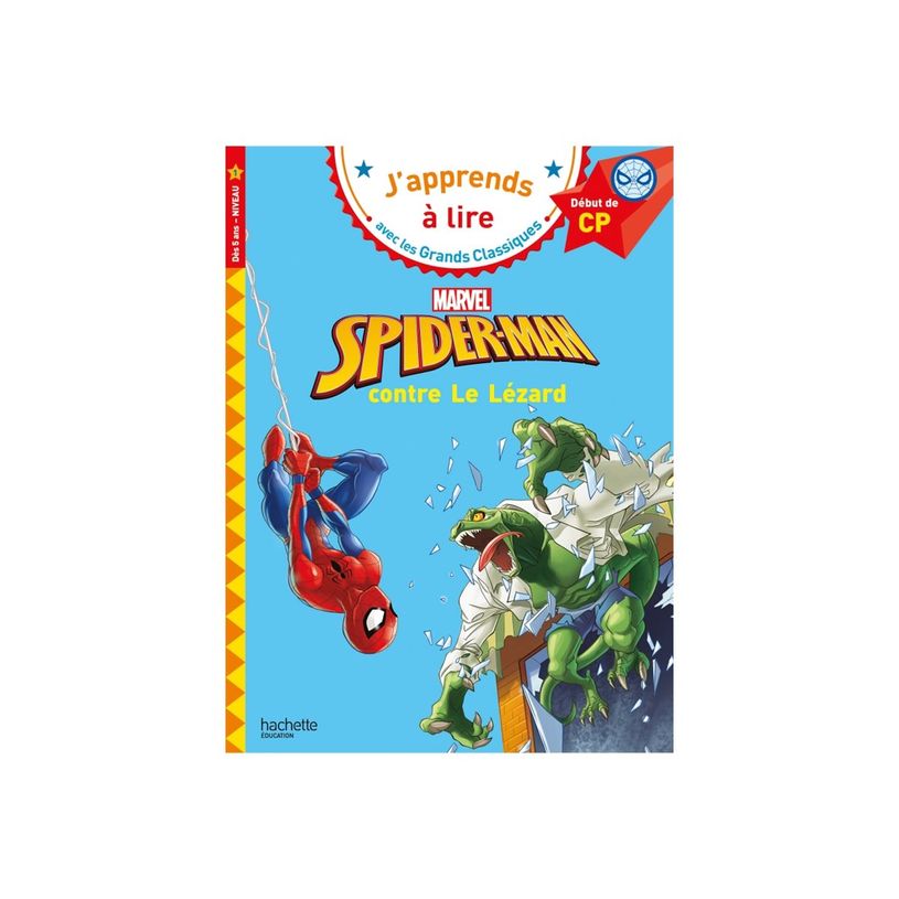 9782017227045-Marvel - Spider-Man contre Le Lézard - J'apprends à lire avec les Grands Classiques - CP-P_405255241_2-2