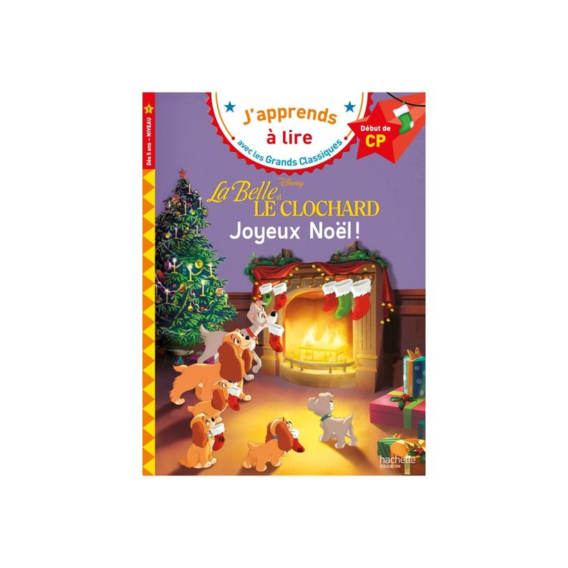 9782017080985-Disney - La Belle et le Clochard Joyeux Noël - J'apprends à lire avec les Grands Classiques - CP1 - par Alb-P_405255242_2-2