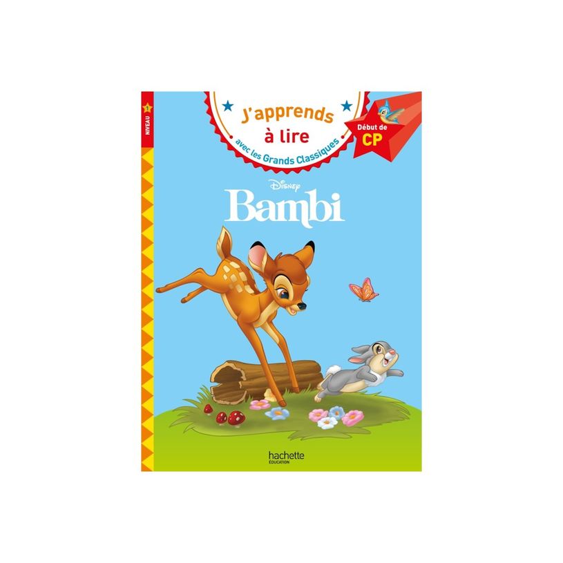 9782016255391-Disney - Bambi - J'apprends à lire avec les Grands Classiques - CP1 - par Albertin Isabel-P_405255243_3-1