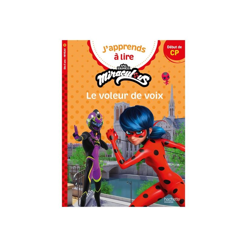 9782017901099-Le voleur de voix - J'apprends à lire avec Miraculous - CP1 - par Albertin Isabelle-P_405255244_1-0