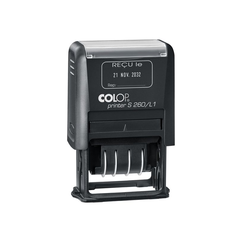 9004362555889-COLOP Printer S 260/L1 - Tampon - auto-encreur - REÇU LE - 24 x 45 mm - noir-P_405255256_2-1